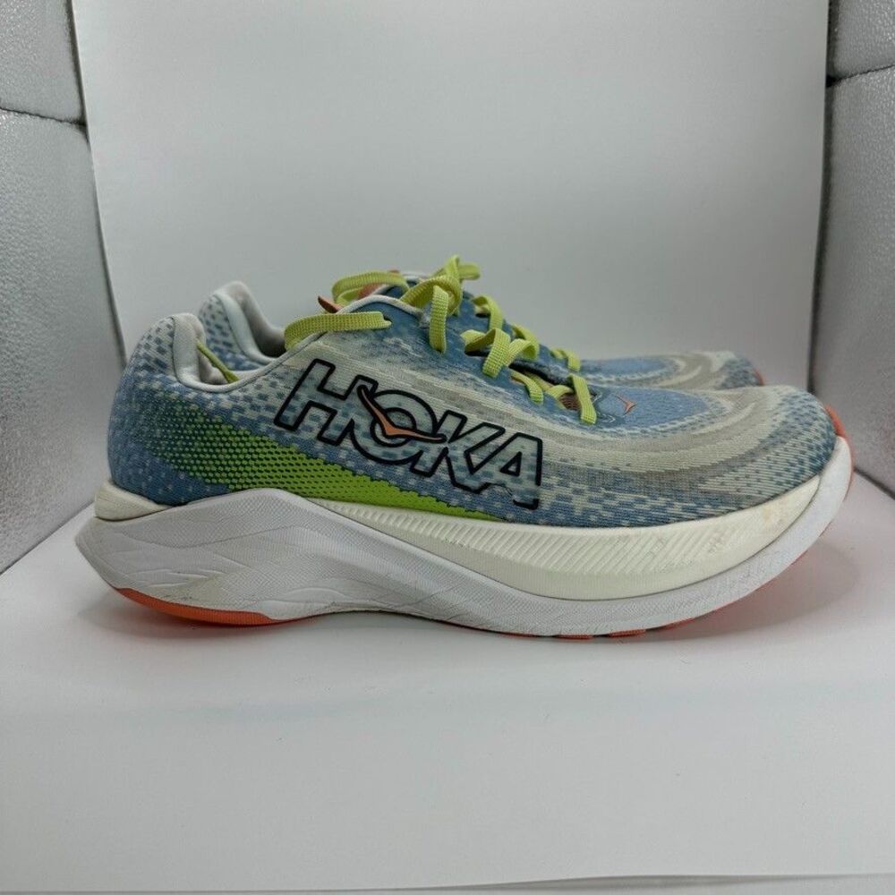 Hoka One One W Mach X Shoes Womens Size‎ 9.5 B Multicolor Running Cushioned